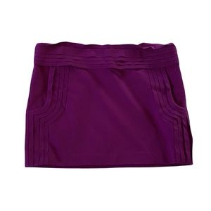 Diane von Furstenberg Purple Mini Skirt New with Tags